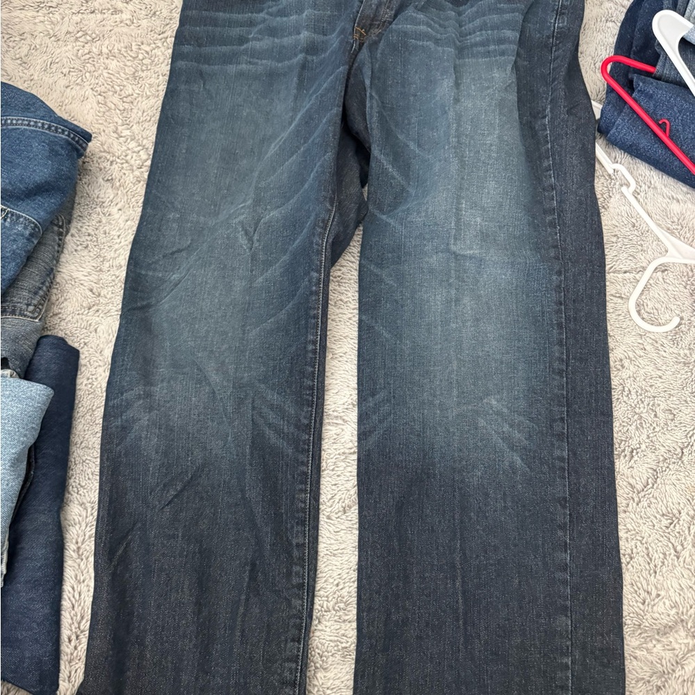 Lucky Brand Blue Straight Jeans Classic Style